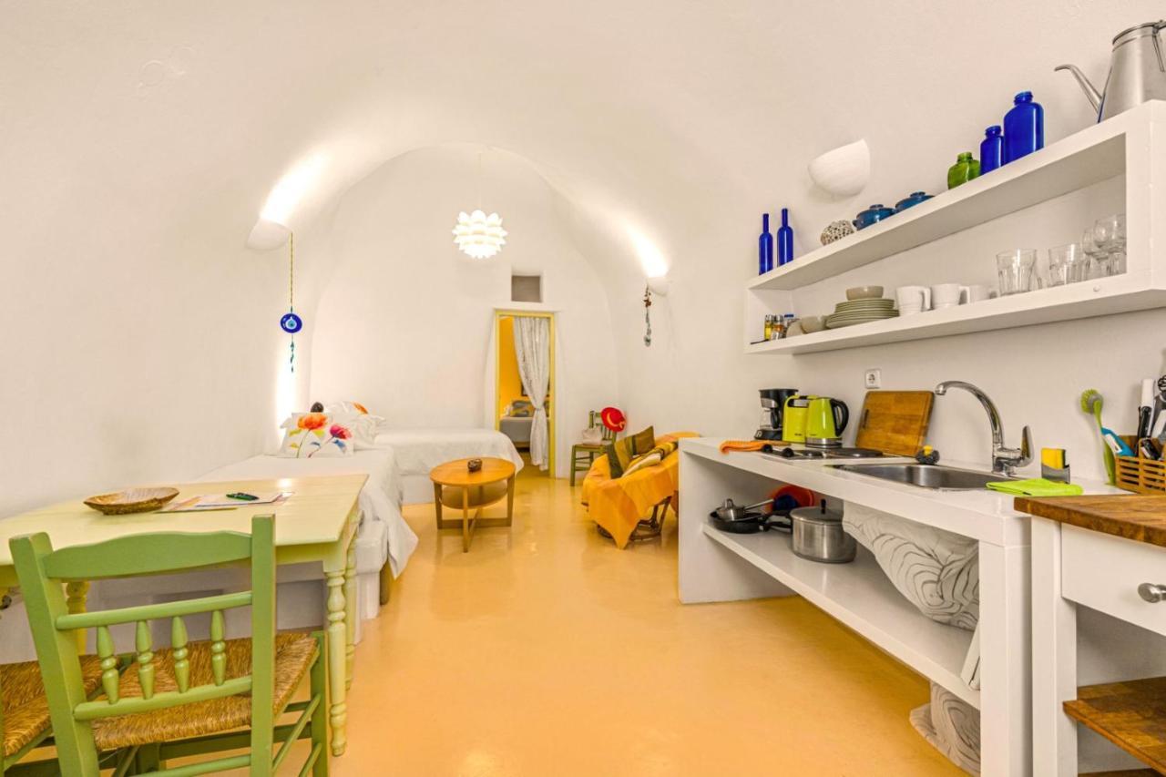 Sensyo Caves Apartman Firosztefáni Kültér fotó