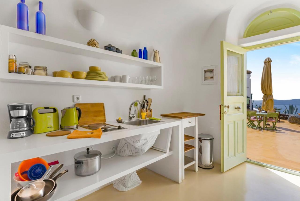 Sensyo Caves Apartman Firosztefáni Kültér fotó
